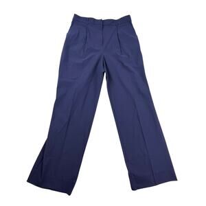 NWT Rhone Commuter Pleated Trouser, Navy Blue, Size 16